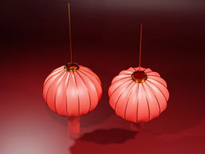 Chinese Lantern 3D Model