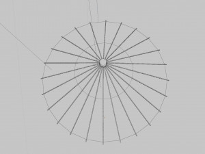 Japanese Umbrella Modèle 3D