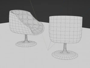 Bubble Chairs 3D Model
