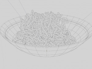 Noodles In a Bowl Modelo 3D