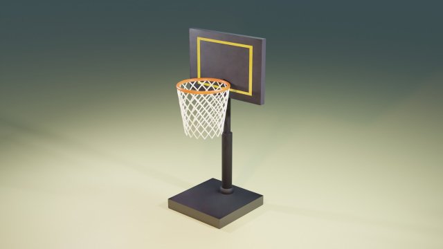 Basketball Ring 3D मॉडल .c4d .max .obj .3ds .fbx .stl .blend 