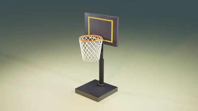 Anello di basket Modello 3D .c4d .max .obj .3ds .fbx .stl .blend 