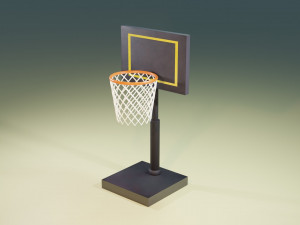 Basketball Ring Modelo 3D