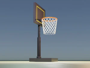 Anello di basket Modello 3D