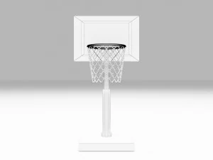 Anello di basket Modello 3D