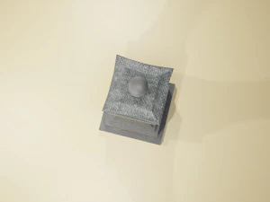 Pagoda Statue Garden 3D Model