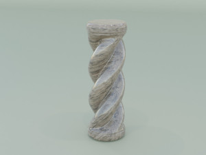 Spiral Pillar Modelo 3D