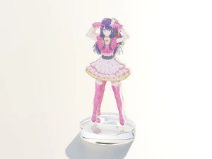 Acrylst&auml;nder Hoshino Ai Idol Form 1 - Oshi no Ko 3D Modell