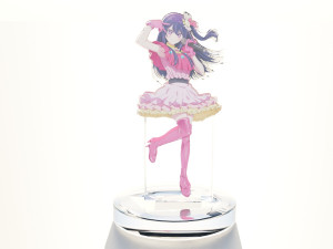 Acrylic Stand Hoshino Ai Idol Form 2 - Oshi no Ko Modelo 3D