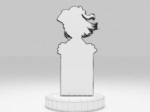 Acrylic Stand Hoshino Ai Idol Form 2 - Oshi no Ko Modelo 3D