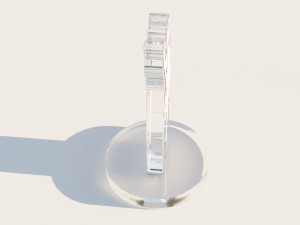 Acrylic Stand Hoshino Ai Valentine Visual - Oshi no Ko Modello 3D