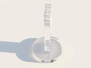 Acrylic Stand Hoshino Ai Valentine Visual - Oshi no Ko 3D Model