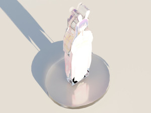 Acrylic Stand Hoshino Ai New Year Visual - Oshi no Ko Modelo 3D