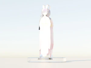 Acrylic Stand Hoshino Ai New Year Visual - Oshi no Ko 3D Model