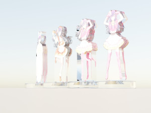 Acrylic Stand All Hoshino Ai - Oshi no Ko 3D मॉडल