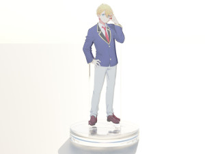 Acrylic Stand Aqua Hoshino - Oshi no Ko 3D Model