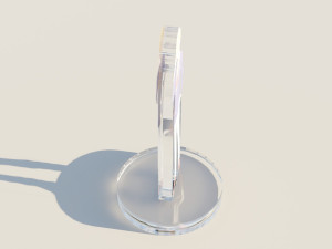 Acrylic Stand Aqua Hoshino - Oshi no Ko 3D-Modell