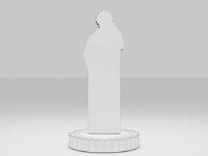 Acrylic Stand Aqua Hoshino - Oshi no Ko 3D-Modell