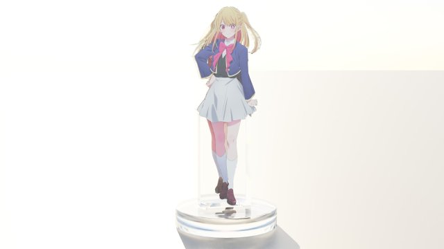 Acrylic Stand Ruby Hoshino - Oshi no Ko Modelo 3D .c4d .max .obj .3ds .fbx .stl .blend 