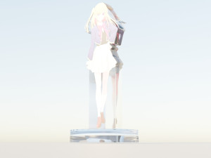 Acrylic Stand Ruby Hoshino - Oshi no Ko Modelo 3D