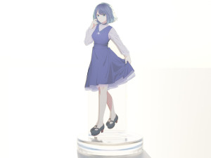 Acrylic Stand Akane Kurokawa - Oshi no Ko 3D Model