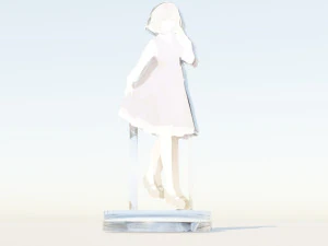 Acrylic Stand Akane Kurokawa - Oshi no Ko 3D Model