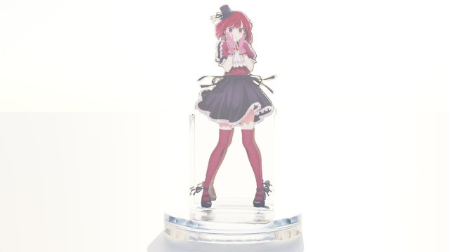 Acrylic Stand Kana Arima B-Komachi - Oshi no Ko Model 3D .c4d .max .obj .3ds .fbx .stl .blend 