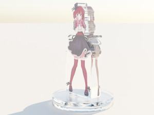 Acrylic Stand Kana Arima B-Komachi - Oshi no Ko Model 3D
