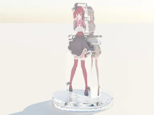 Acrylic Stand Kana Arima B-Komachi - Oshi no Ko 3D Model