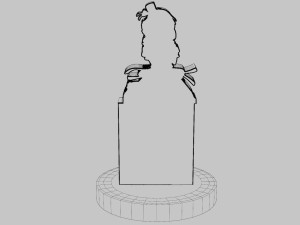 Acrylic Stand Kana Arima B-Komachi - Oshi no Ko Model 3D