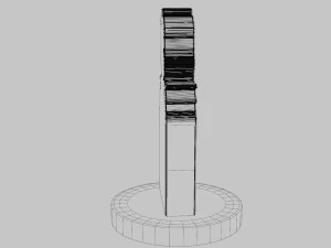 Acrylic Stand Kana Arima B-Komachi - Oshi no Ko 3D Model