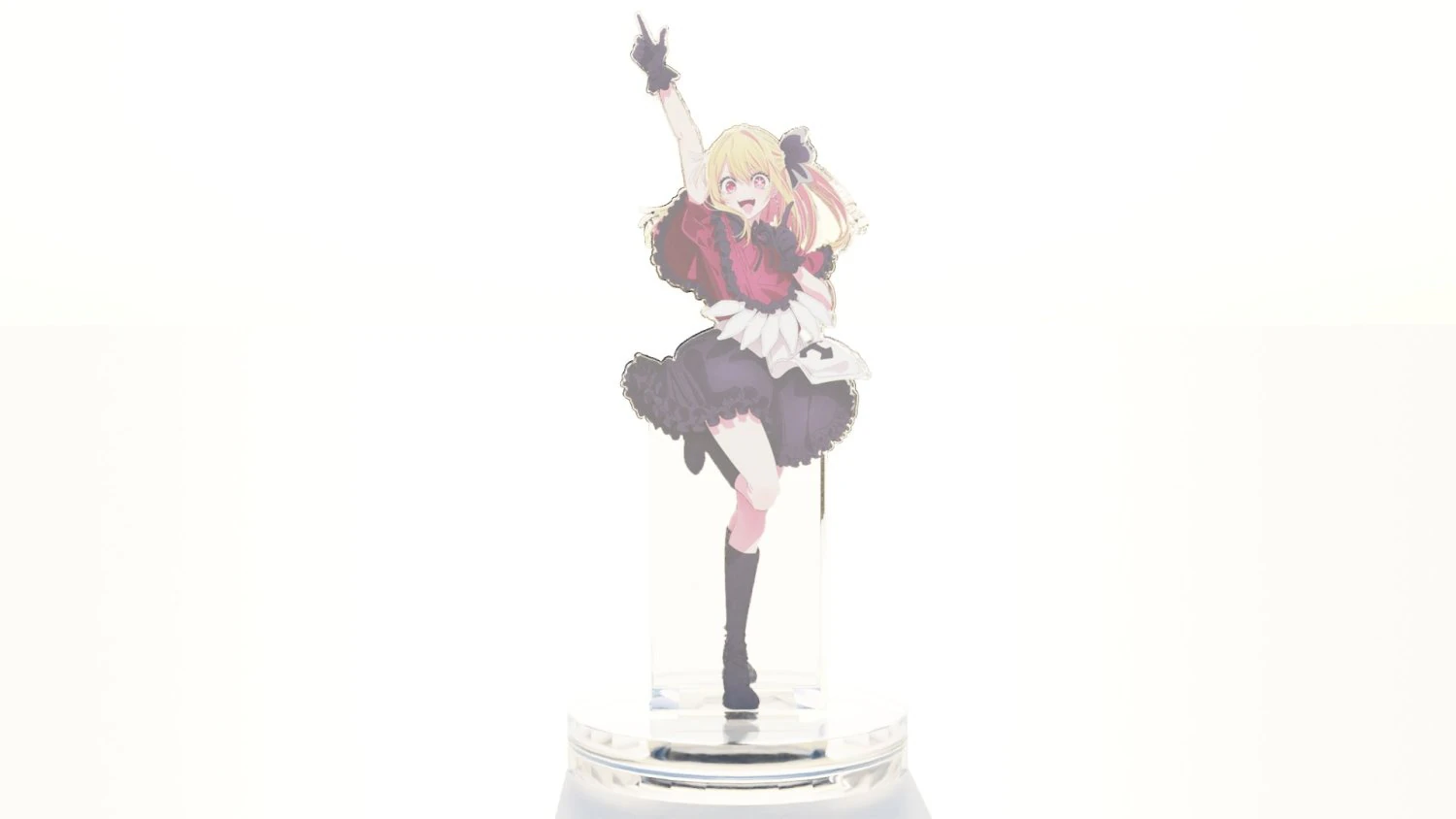 Acrylic Stand Ruby Hoshino B-Komachi - Oshi no Ko 3D Model .c4d .max .obj .3ds .fbx .stl .blend 