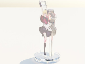 Acrylic Stand Ruby Hoshino B-Komachi - Oshi no Ko 3D Модель