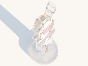 Acrylic Stand Ruby Hoshino B-Komachi - Oshi no Ko 3D Модель