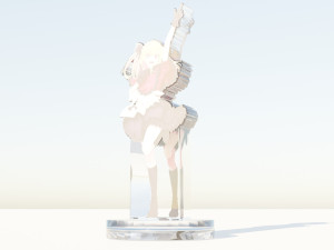 Acrylic Stand Ruby Hoshino B-Komachi - Oshi no Ko 3D Модель