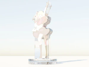 Acrylic Stand Ruby Hoshino B-Komachi - Oshi no Ko 3D Model