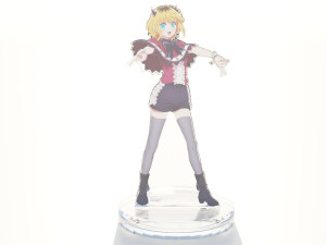Acrylic Stand Mem-Cho B-Komachi - Oshi no Ko 3D Model