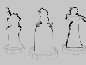 Acrylic Stand All Member B-Komachi - Oshi no Ko 3D Model