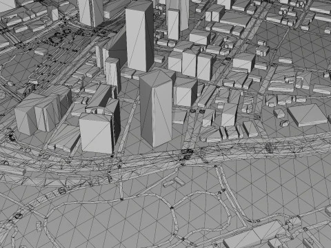 Kobe Giappone Modello 3D