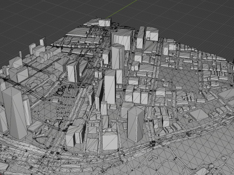 Kobe Japan Modello 3D