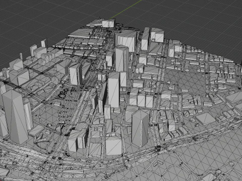 Kobe Giappone Modello 3D