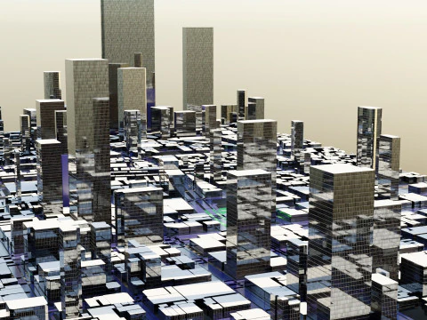 Nagoya Giappone Modello 3D