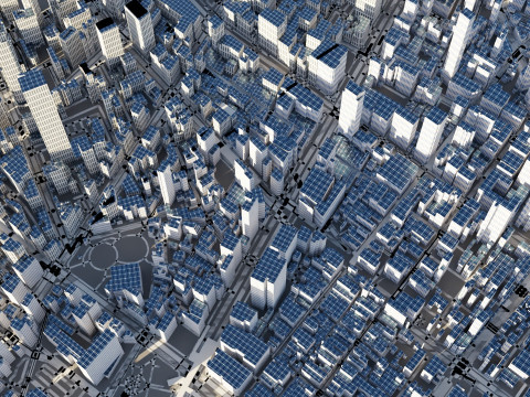 Sendai Japan Modèle 3D