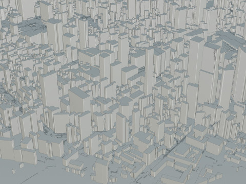 Sendai Japan Modèle 3D
