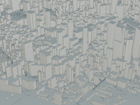 Sendai Japan 3D Model