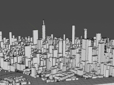 Sendai Japan Modèle 3D