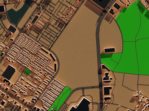 Tsukuba Japan Citymap Building 3D 모델