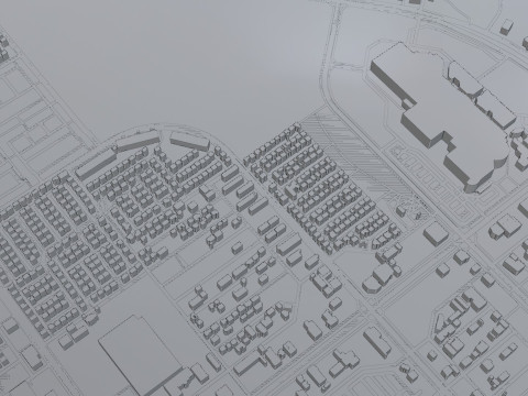 Tsukuba Japan Citymap Building 3D 모델
