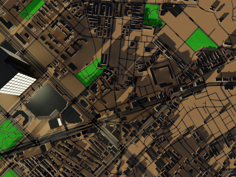 Taipe Citymap Building 3D 모델