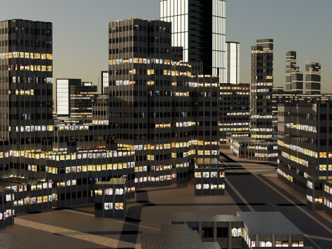 Taipe Citymap Building 3D 모델